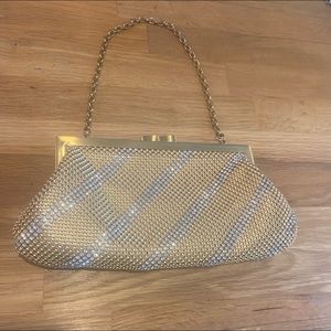 Whiting & Davis Mesh Frame Clutch